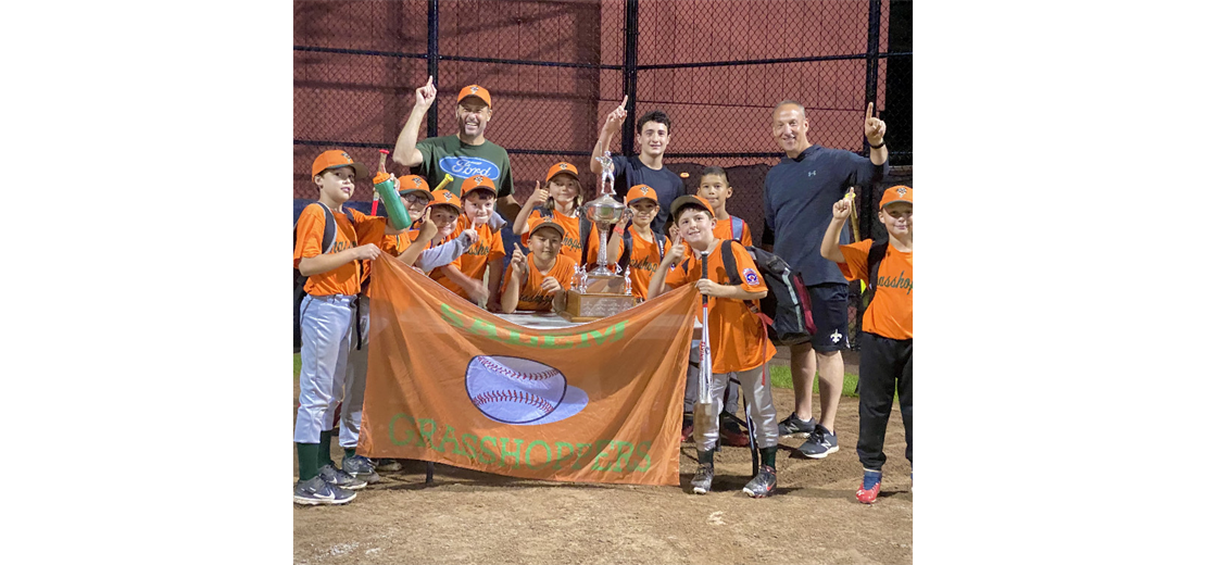 Grasshoppers win 2021 Minor Baseball City Championship!