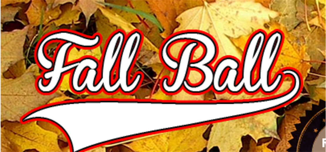 Fall Ball Registration opens 8/11 12:00 Noon