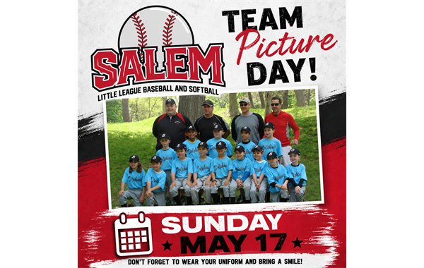 Team picture day is Sunday 5/17!!!